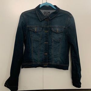 Premium denim Wax Jean jacket - washed out